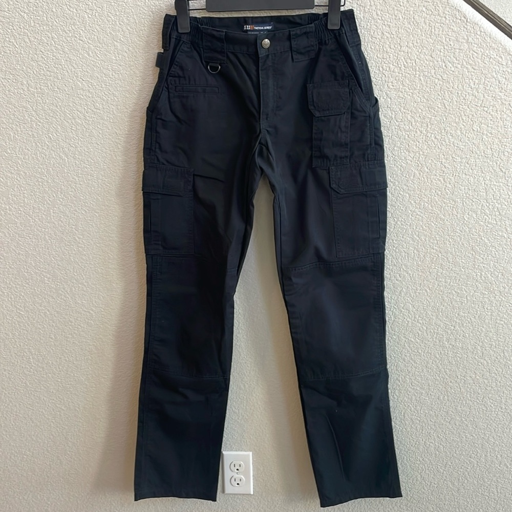 Utility Cargo Pants in Black